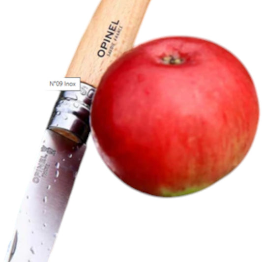 Opinel - Couteau tradition No 9 Inox (hêtre)