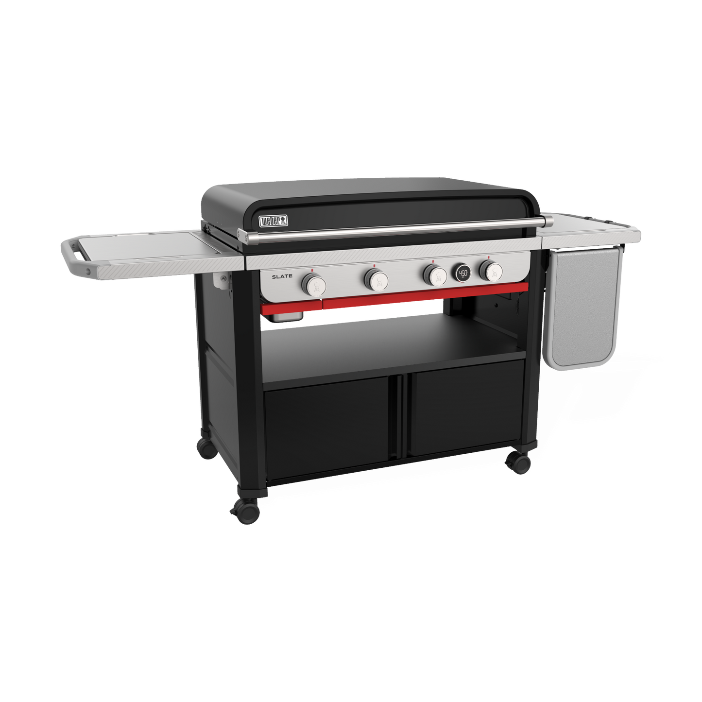 Weber - Gril plancha antirouille Slate 36 po Noir