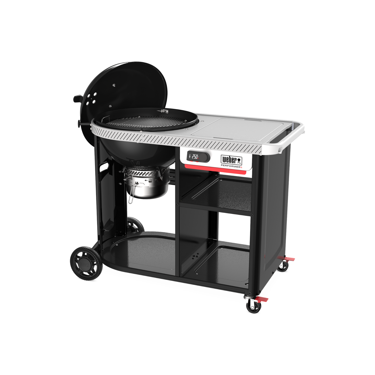 Weber - Barbecue au charbon Performer Premium intelligent 22 pouces Noir