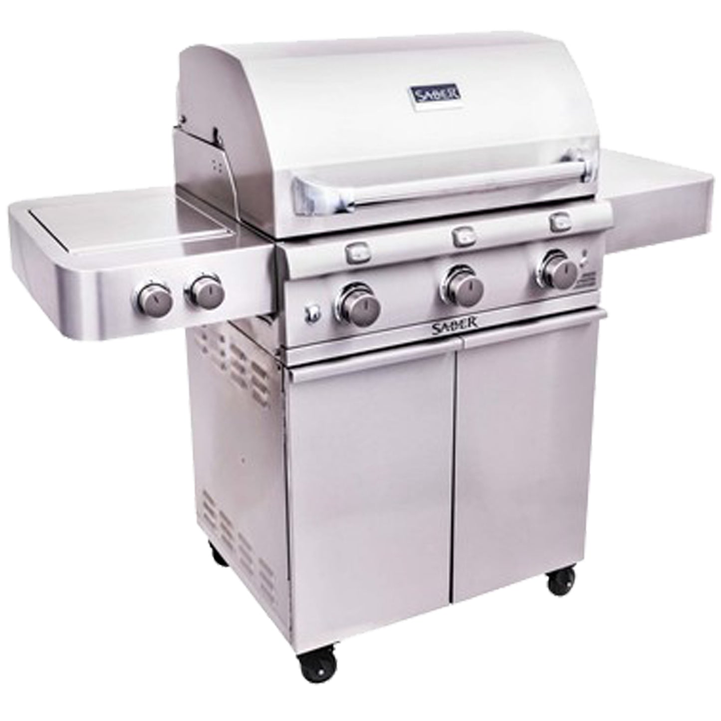 Saber - Barbecue au propane - Premium en acier inoxydable 3 brûleurs