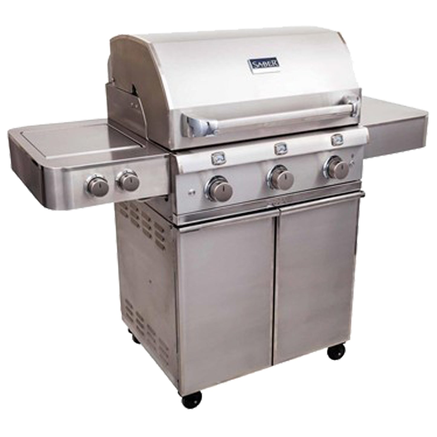 Saber - Barbecue au propane - élite en acier inoxydable 3 brûleurs