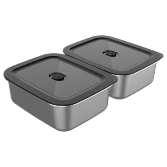 Weber - Ensemble de 2 Récipients alimentaires Weber Works