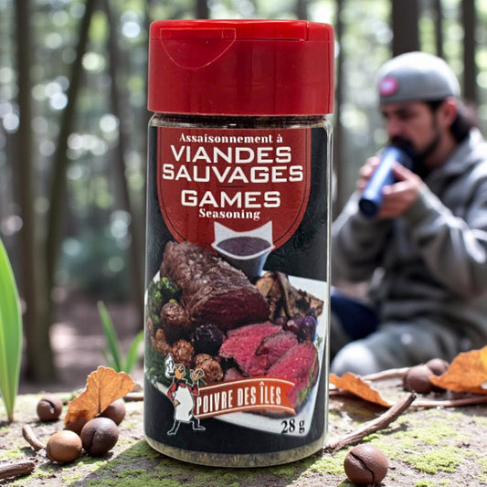 Poivre des Îles - Assaisonnement à viandes sauvages