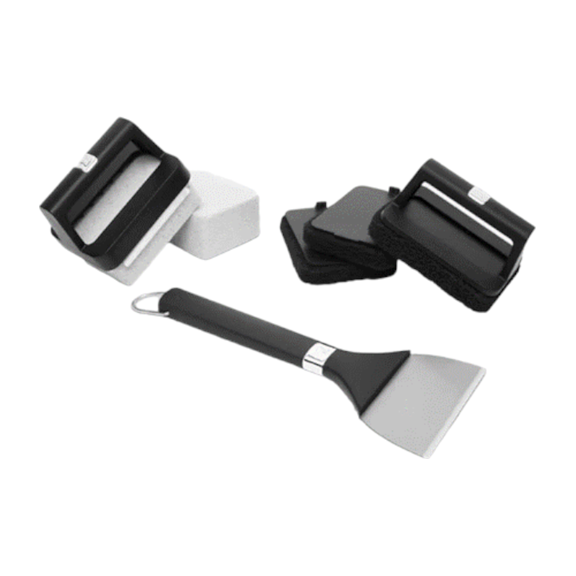 Weber - Kit de nettoyage pour plancha, 8 pcs