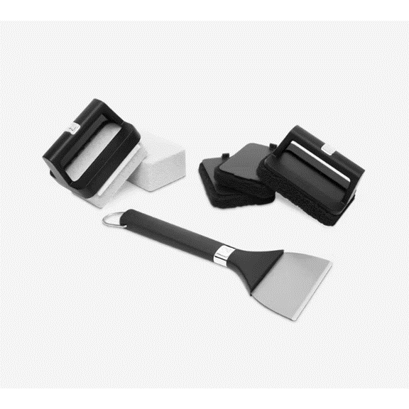 Weber - Kit de nettoyage pour plancha, 8 pcs