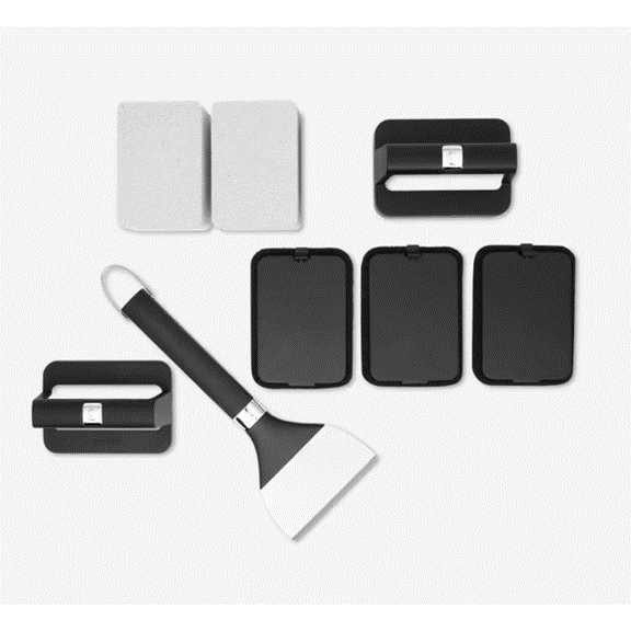 Weber - Kit de nettoyage pour plancha, 8 pcs