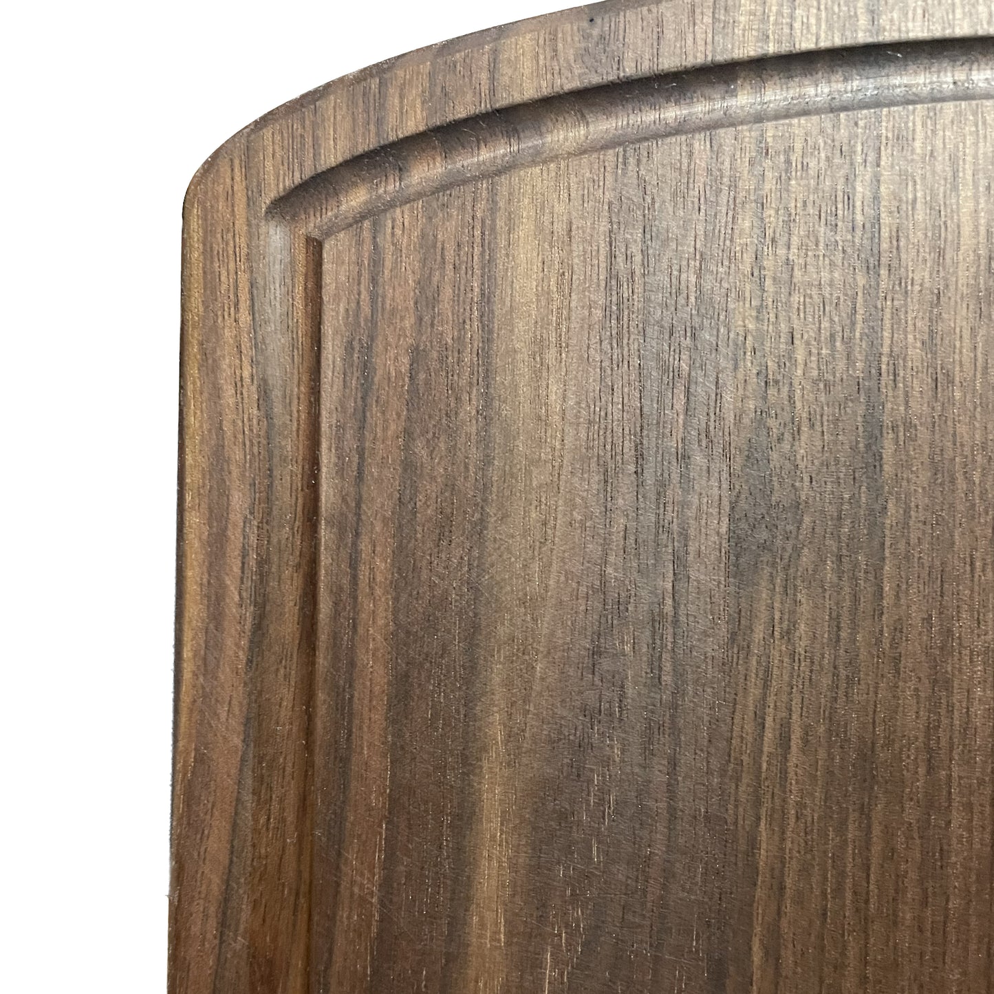 Canam - Planche à découper en bois de noyer logo BBQ Labonté