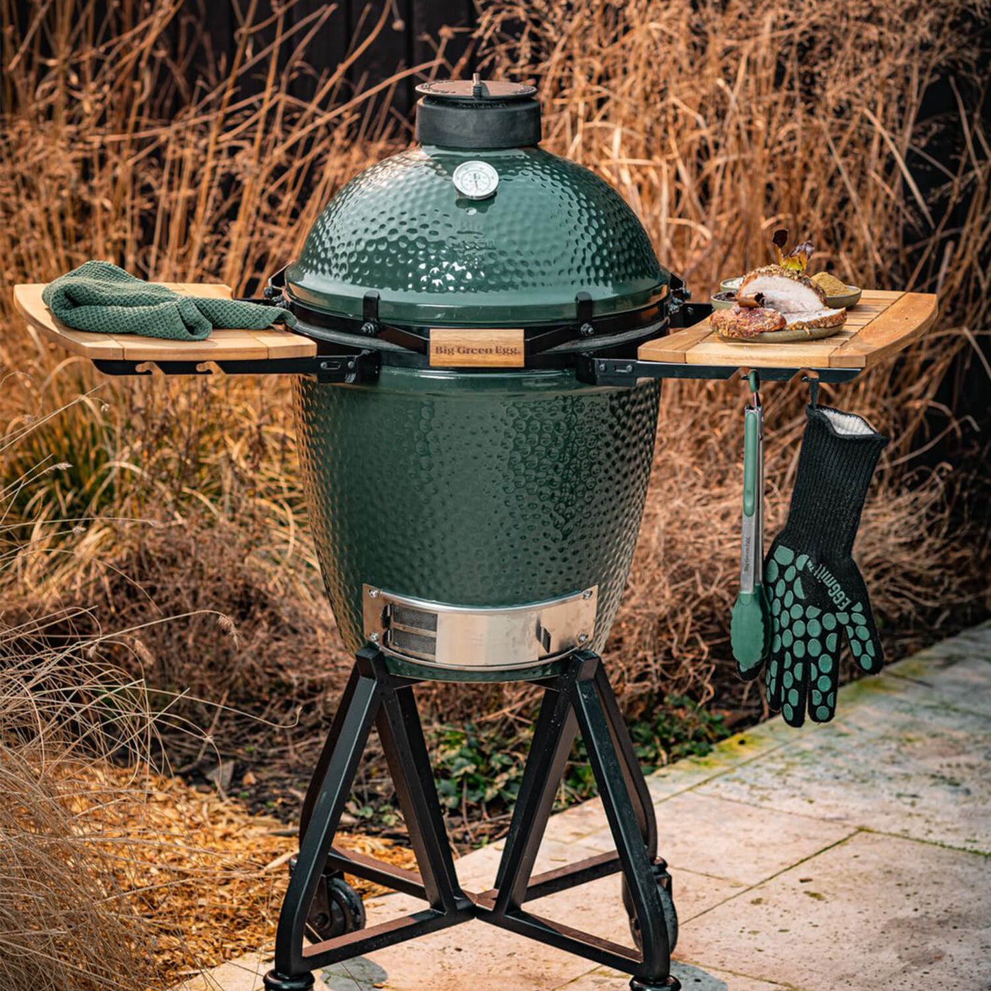Big Green Egg - Barbecue au charbon de bois - Ensemble Ultime Médium