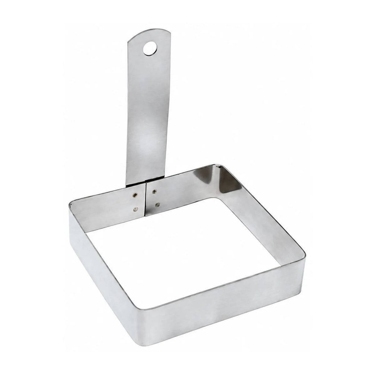 Omcan Moule en acier inoxydable pour oeuf carré 4''