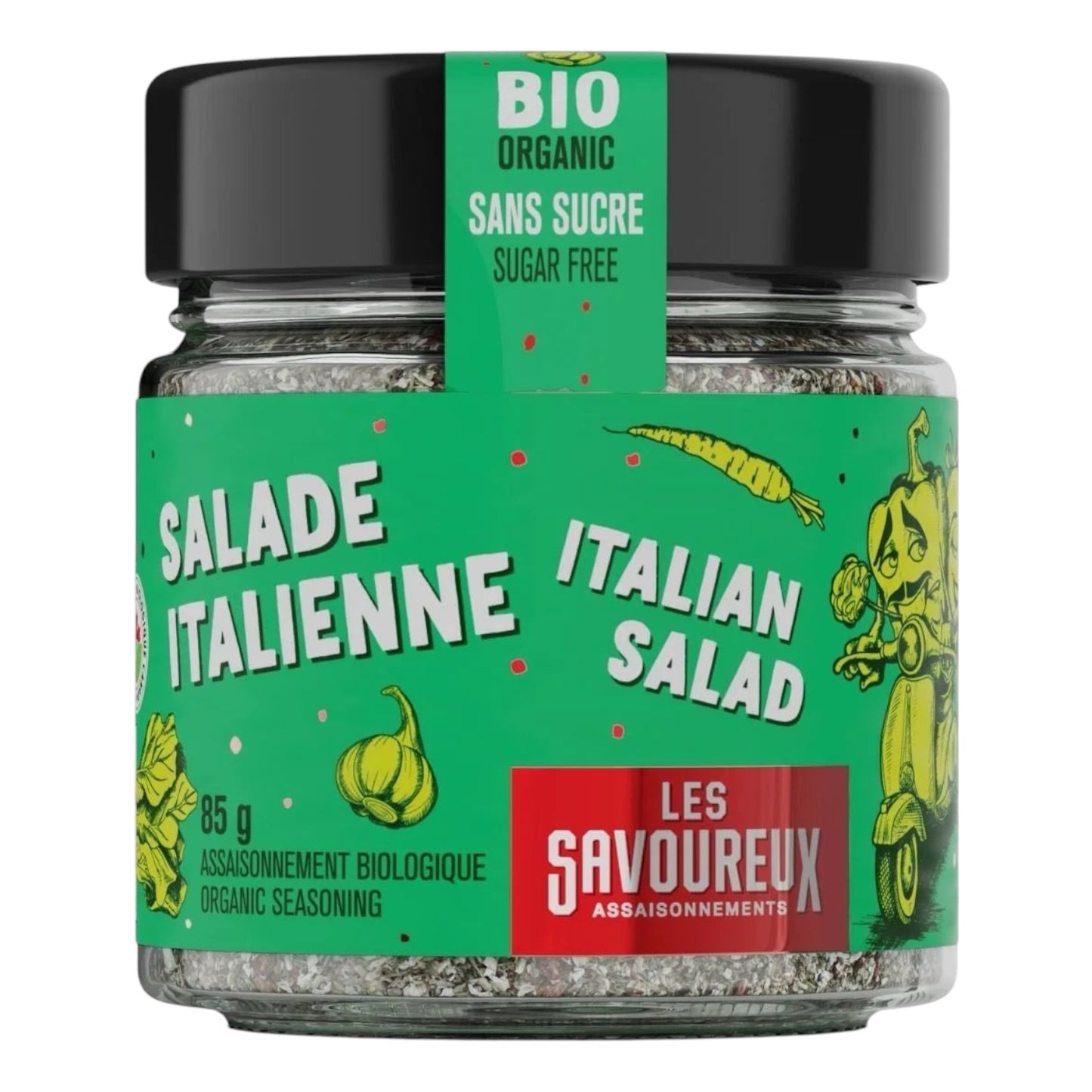 Les Savoureux assaisonnements - Assaisonnement biologique - Salade italienne