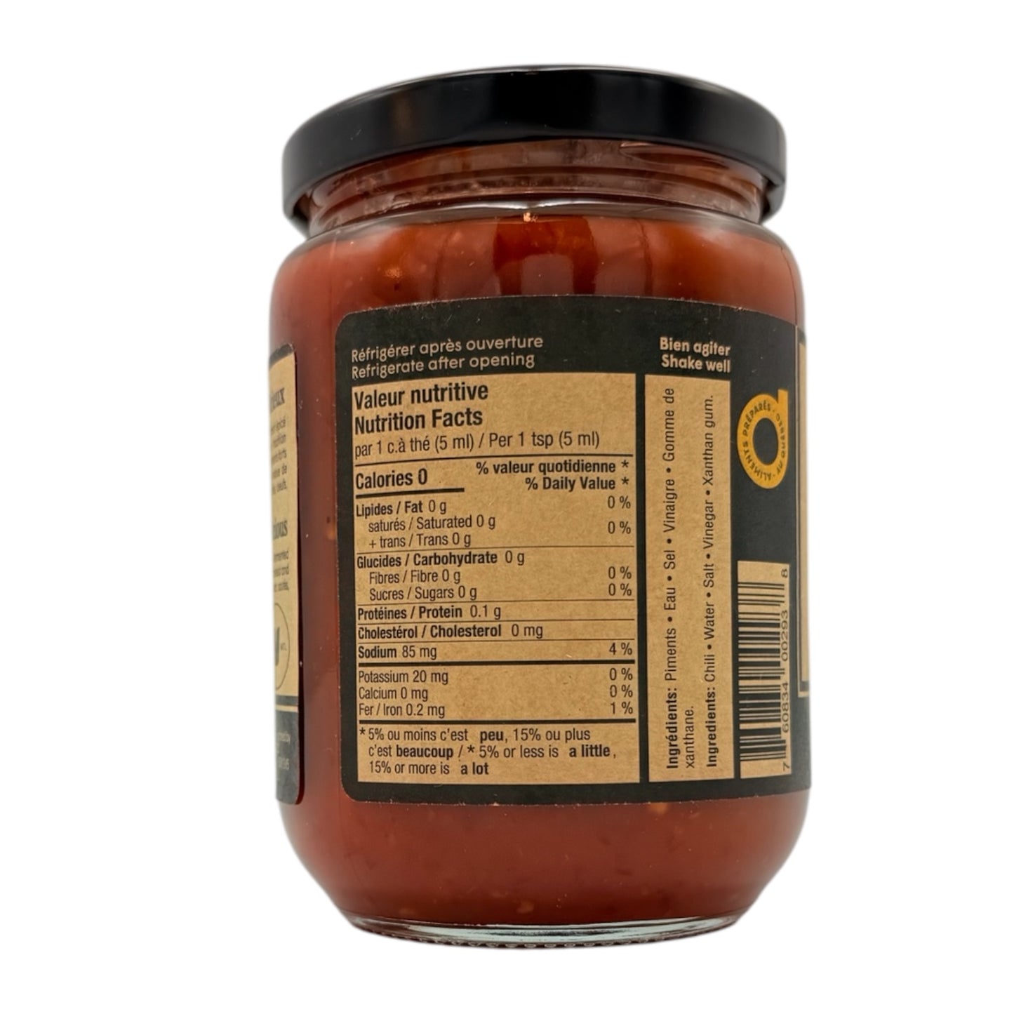Vital - Sauce piquante - Sambal Oelek