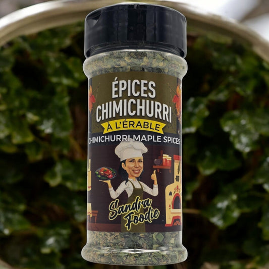 Sandra Foodie - Épices Chimichurri à l'érable