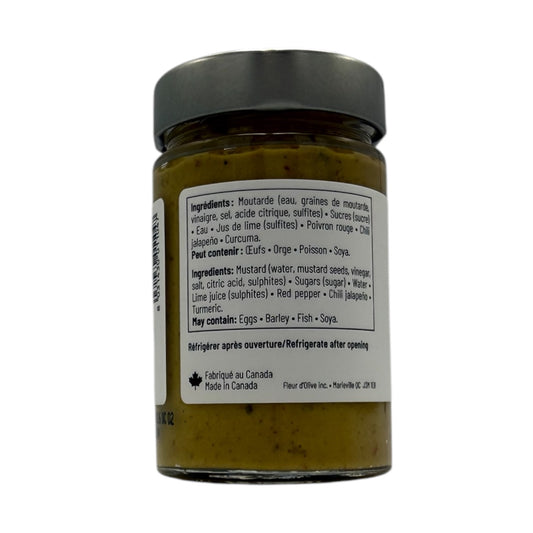 Fleur D'Olive - Moutarde Jalapeno