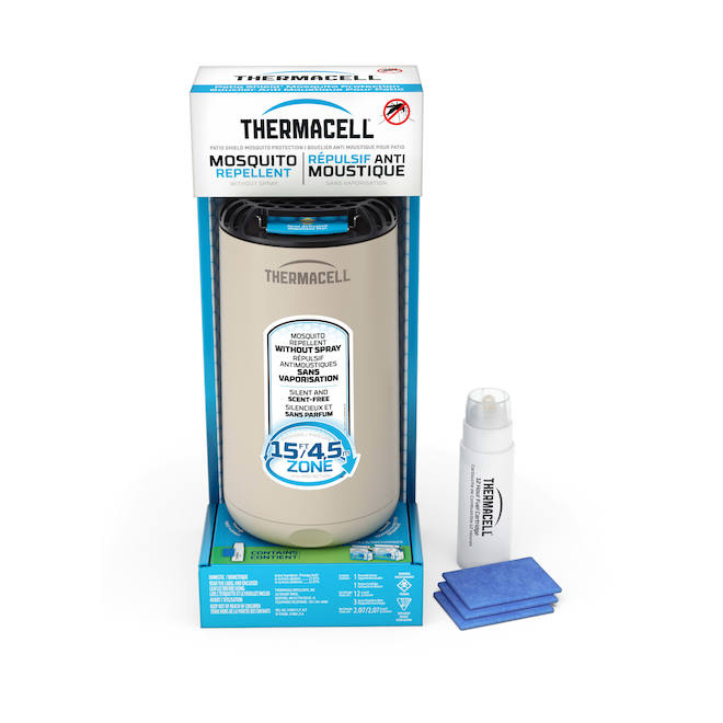 Thermacell - Répulsif pour patio Bouclier anti-moustiques Lin