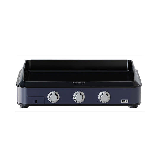 Eno - Plancha Gaz 3 brûleurs ENOSIGN 80 cm Bleu Navy