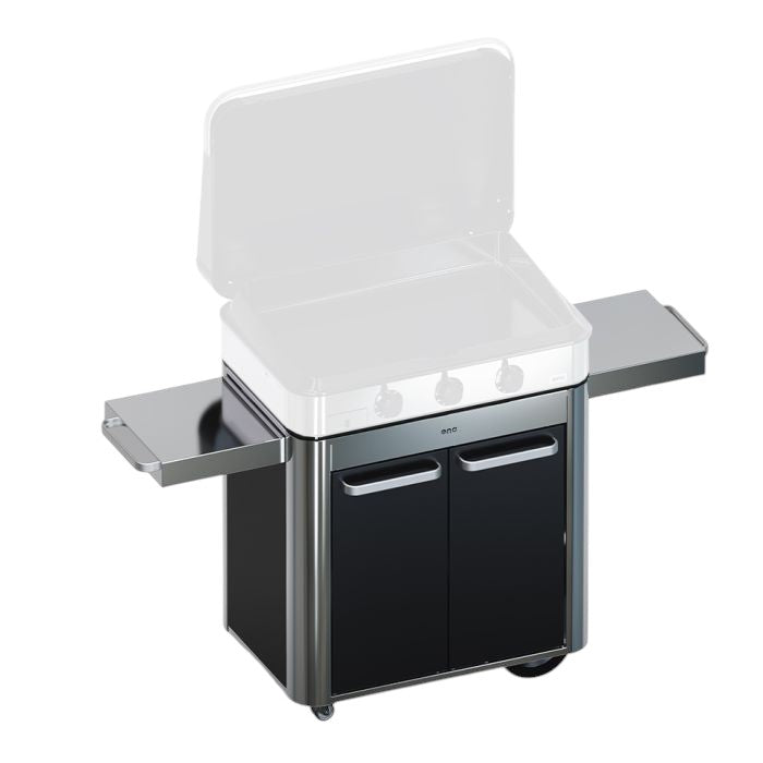 Eno - Chariot ENOSIGN 80 cm Noir et Inox