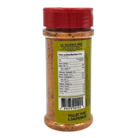 La Réserve BBQ épices porc & poulet