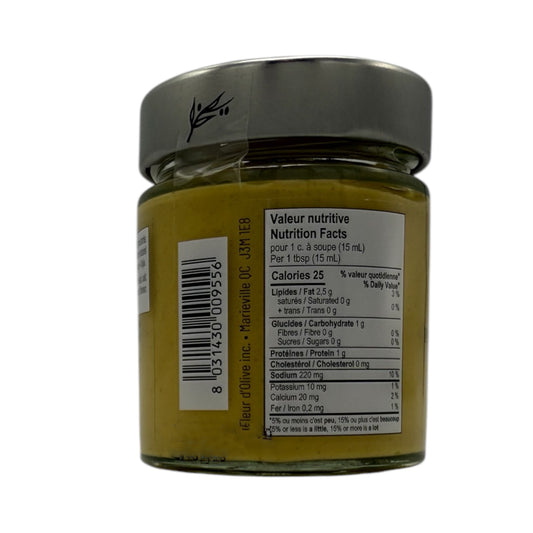 Fleur D'Olive - Moutarde à saveur de Noisettes