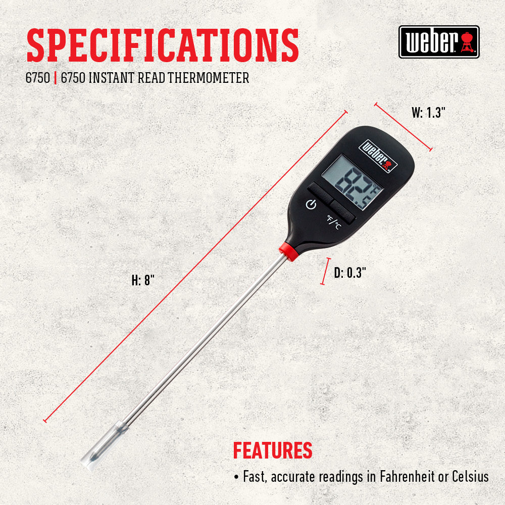 Weber - Thermomètre IR pour plancha