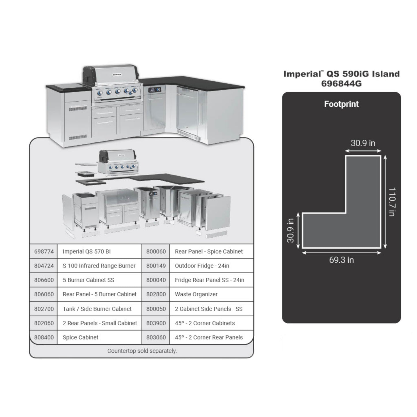 Broil King - Imperial QS 590IG au propane