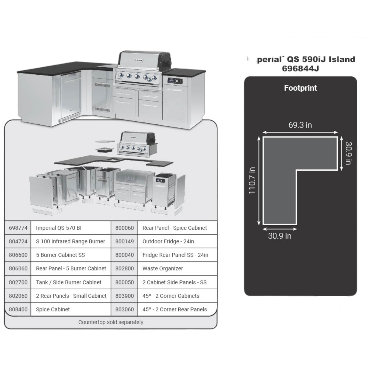 Broil King - Imperial QS 590IJ au propane