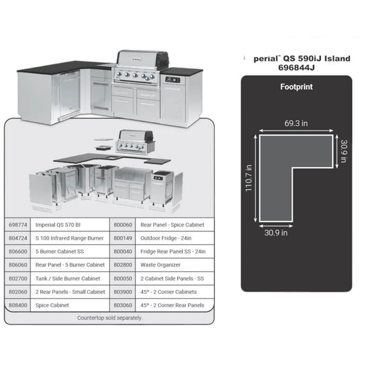 Broil King - Imperial QS 590IJ au propane