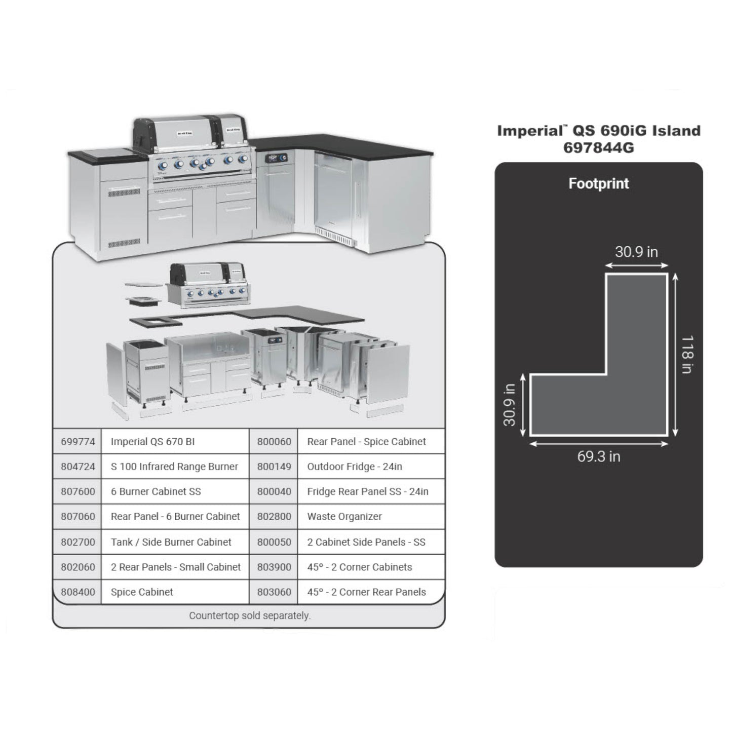 Broil King - Imperial QS 690IG au propane