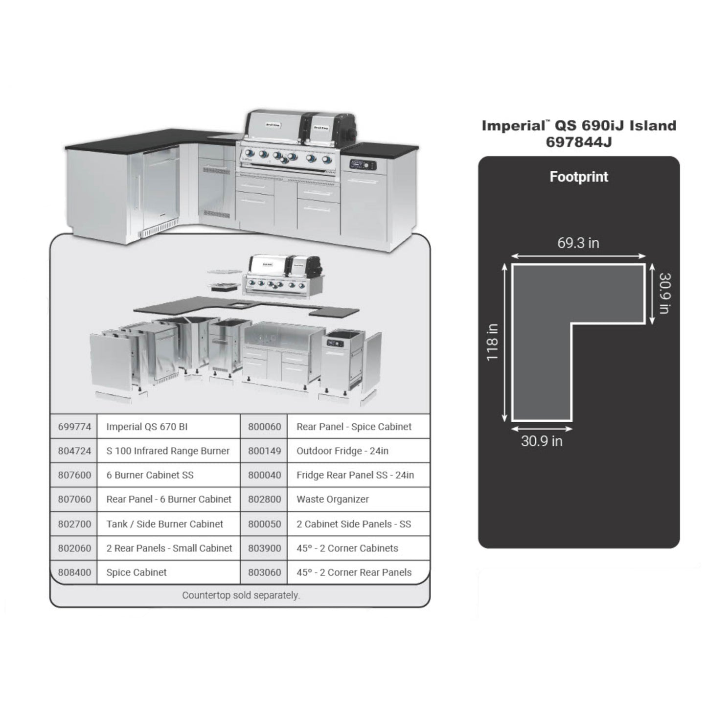 Broil King - Imperial QS 690IJ au propane