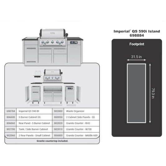 Broil King - Imperial QS 590I au propane