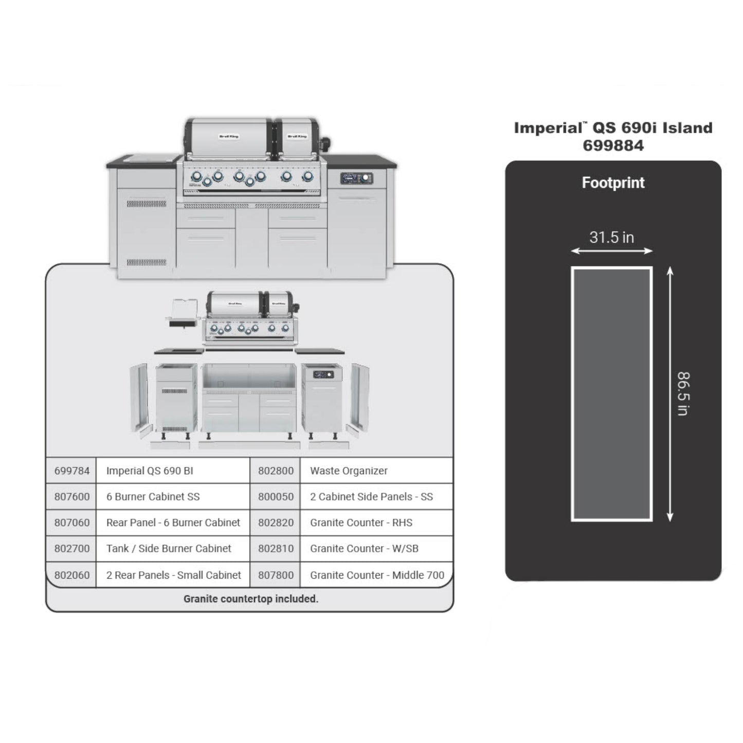 Broil King - Imperial QS 690I au propane