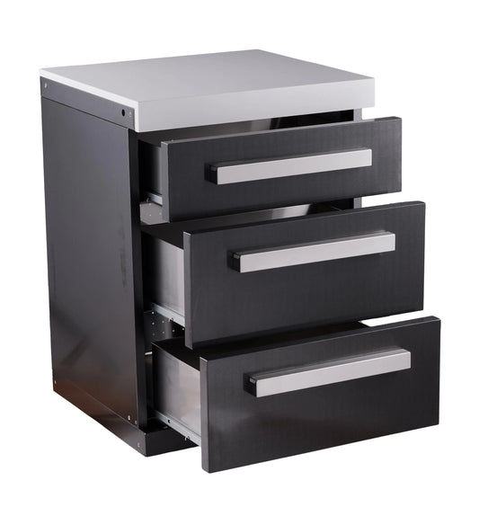 Mont Alpi - Module armoire 3 tiroirs Black Series