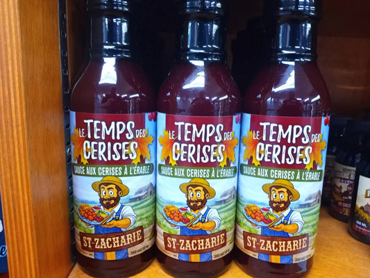 St-Zacharie - Sauce aux cerises à l’érable, 350 ml