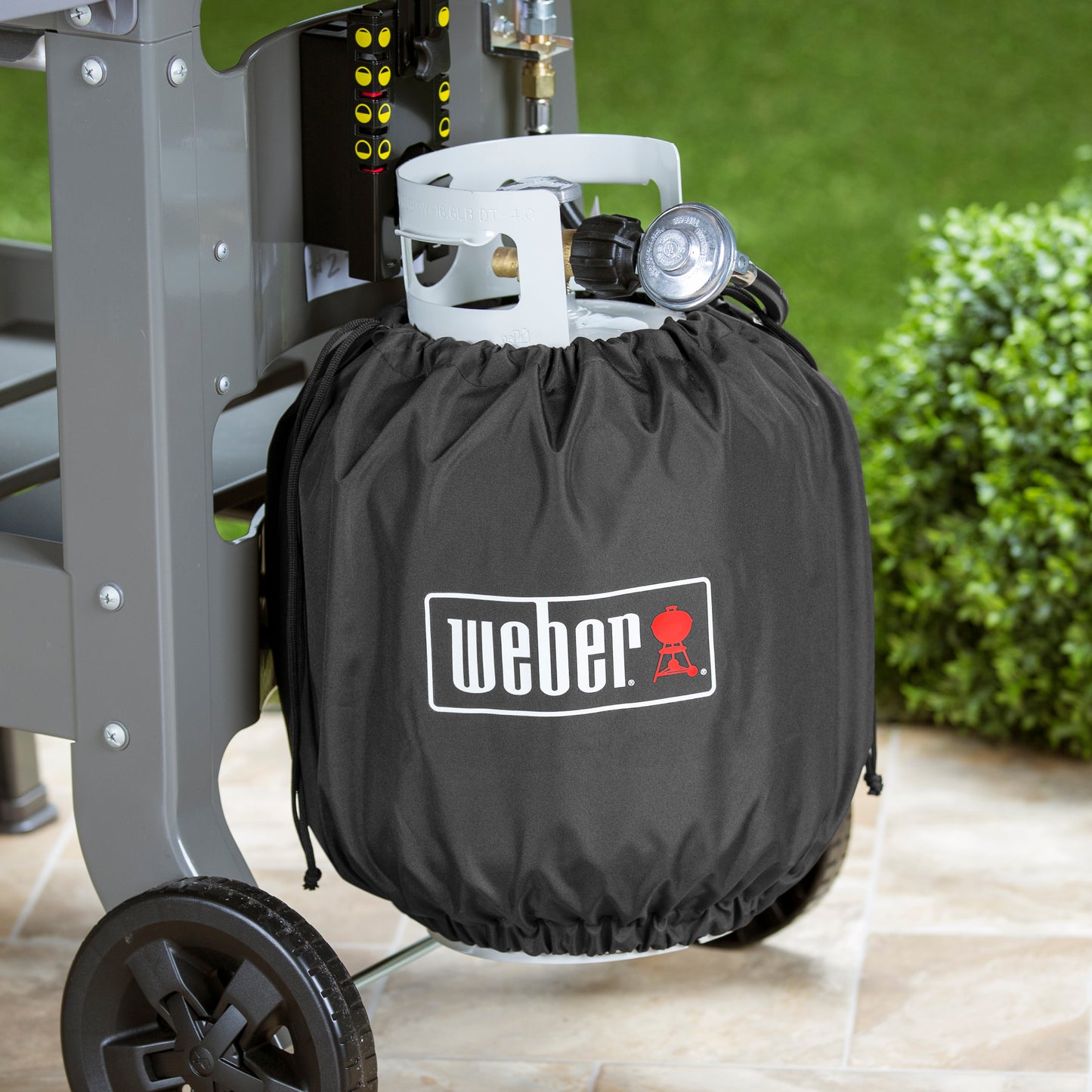 Weber - Housse pour réservoir de propane liquide - Standard d'un réservoir de 20 lb