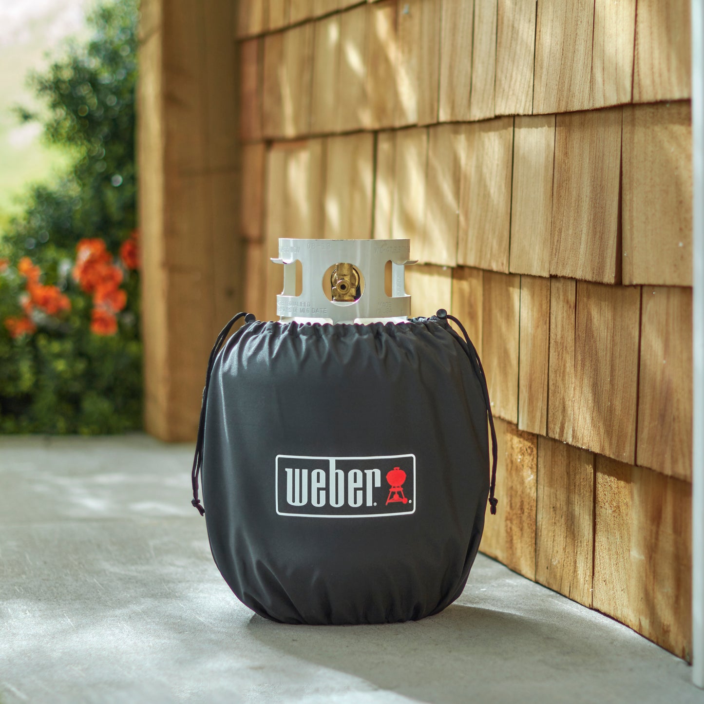 Weber - Housse pour réservoir de propane liquide - Standard d'un réservoir de 20 lb