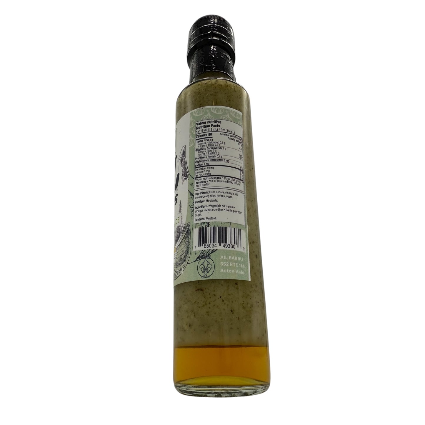 Ail Barbu - Vinaigrette Ail et herbes