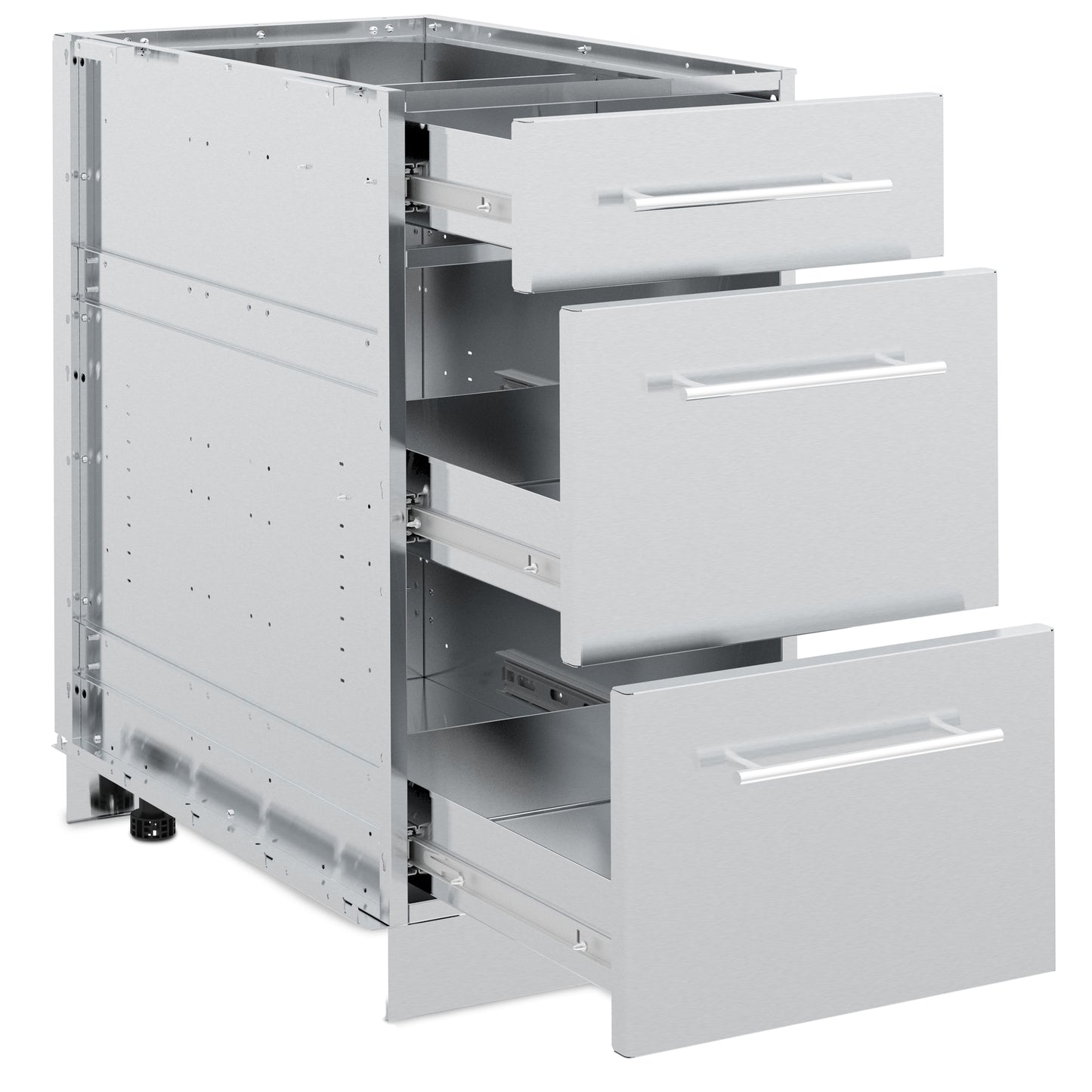 Broil King - Cabinet en acier inoxydable 3 tiroirs