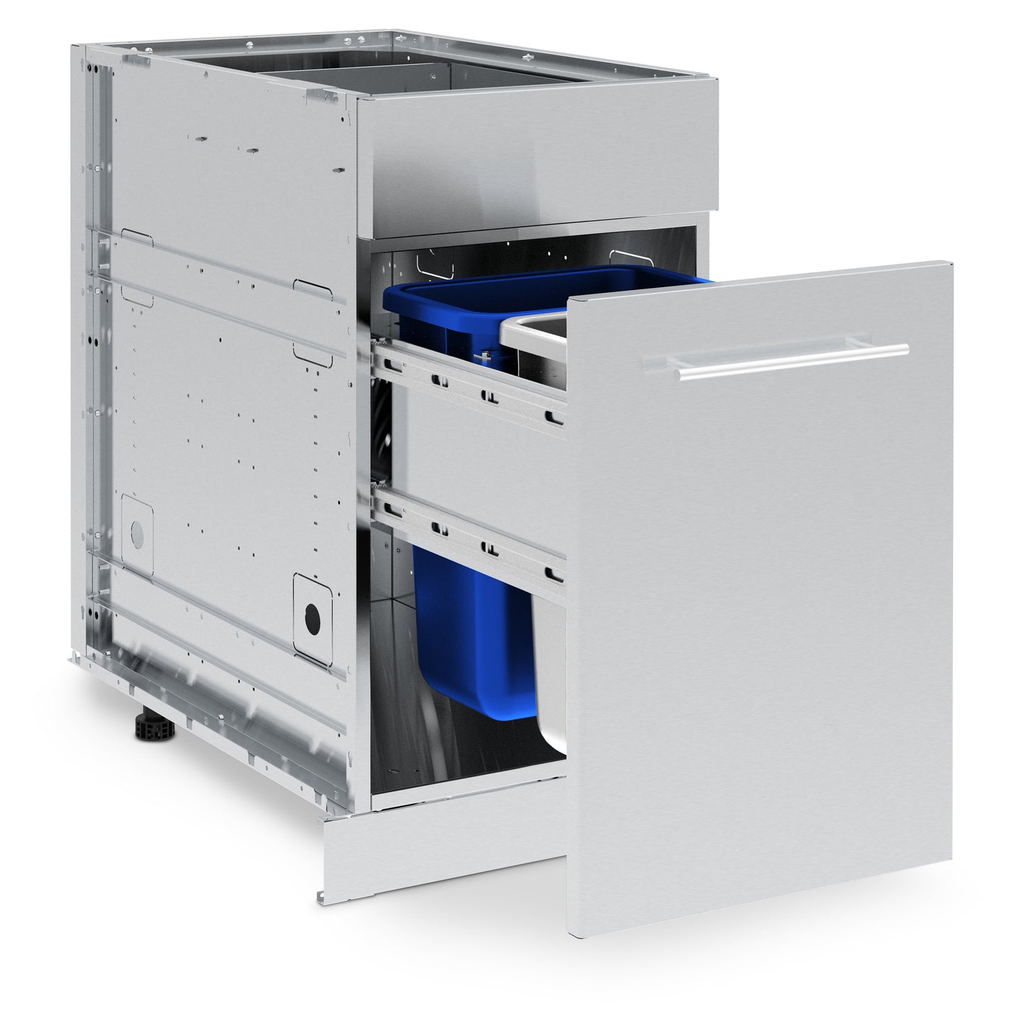 Broil King - Cabinet en acier inoxydable pour le tri des déchets