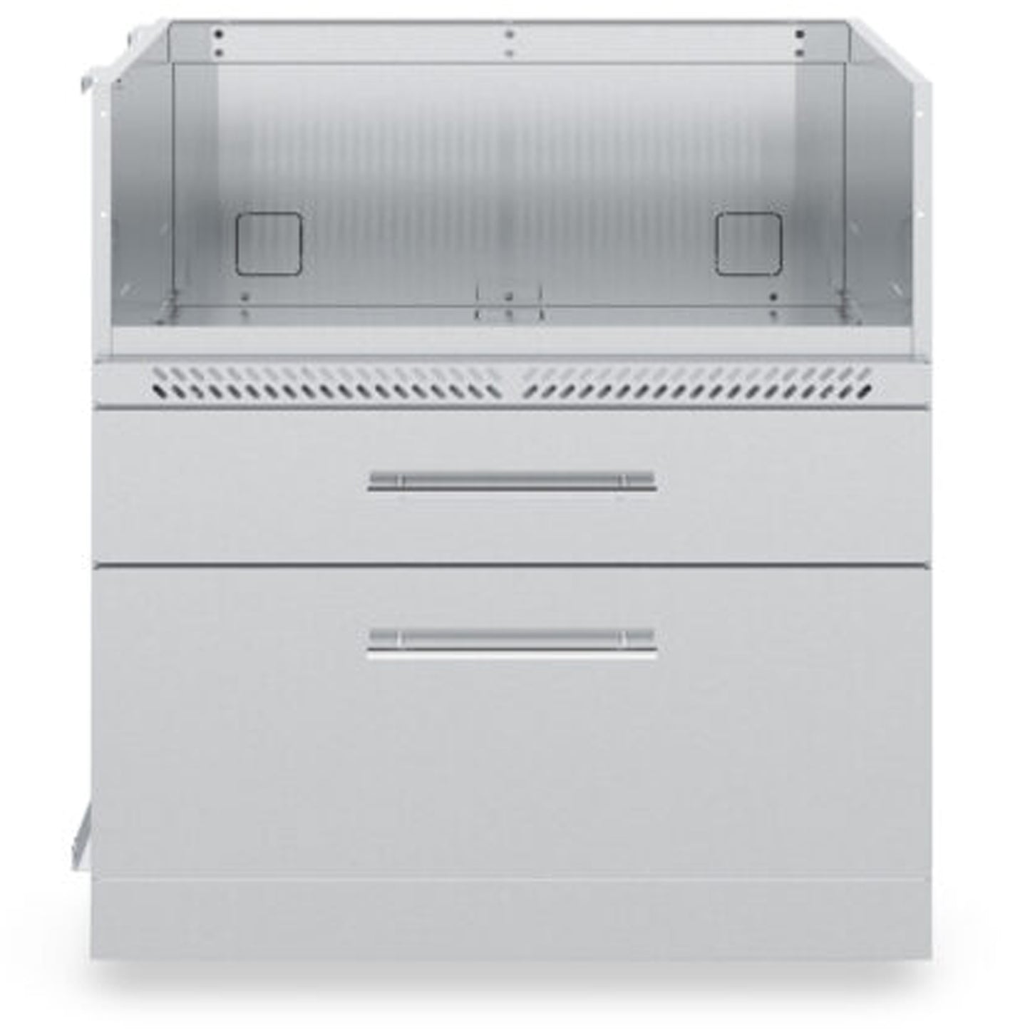 Broil King - Cabinet en acier inoxydable pour barbecue au propane 4 brûleurs