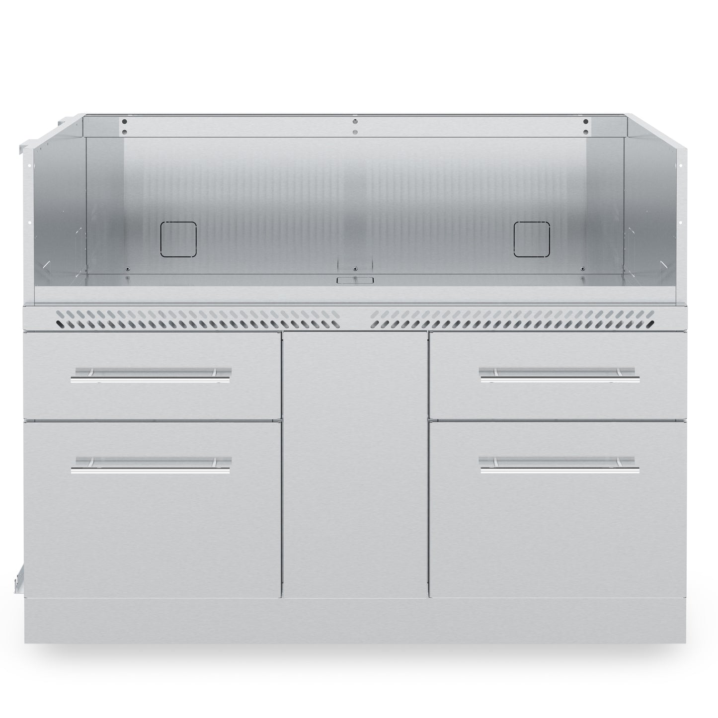 Broil King - Cabinet en acier inoxydable pour barbecue au propane 6 brûleurs