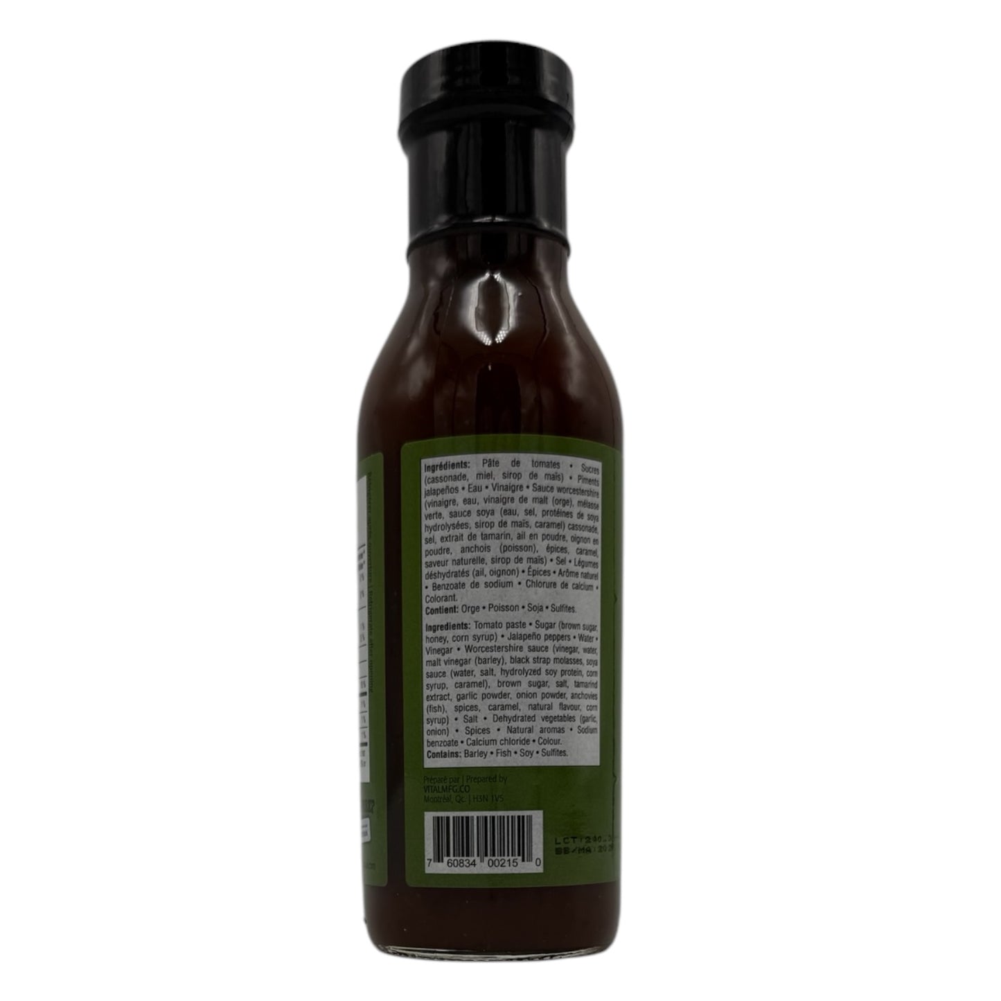 What The Pork? - Sauce Barbecue Miel Jalapenos
