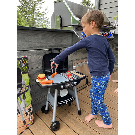 Smoby - BBQ Plancha avec 18 accessoires