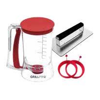 Grillpro - Ensemble déjeuner pour Plancha – 5 pièces