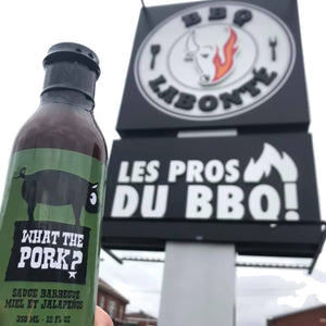 What The Pork? - Sauce Barbecue Miel Jalapenos
