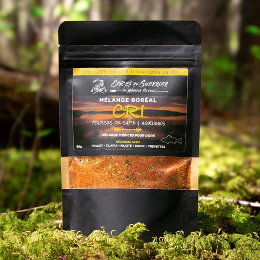 Épices du Guerrier - Mélange Cri - Mélange d'épices pour doré
