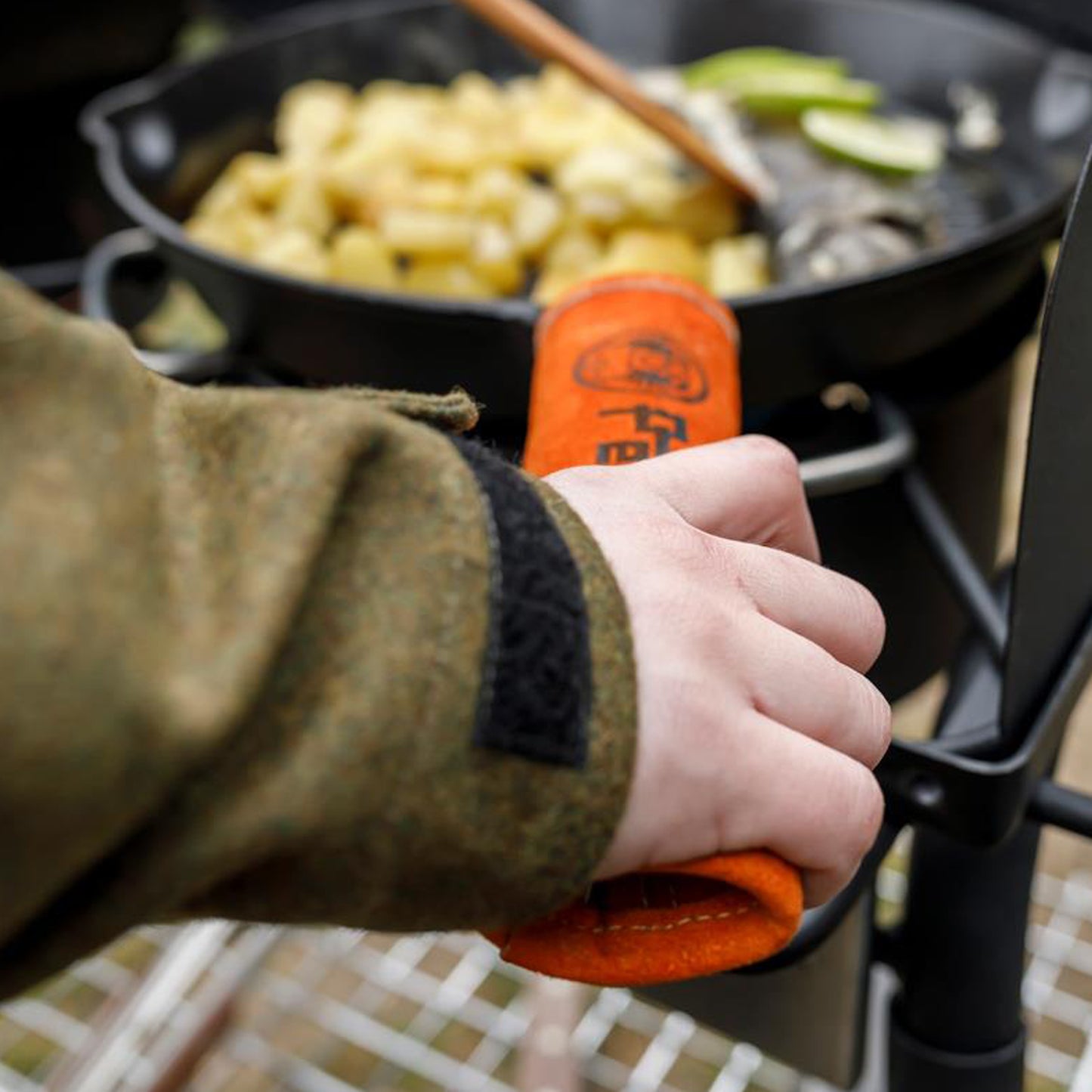 Petromax - Couverture poignée en aramide pour poêles en fonte