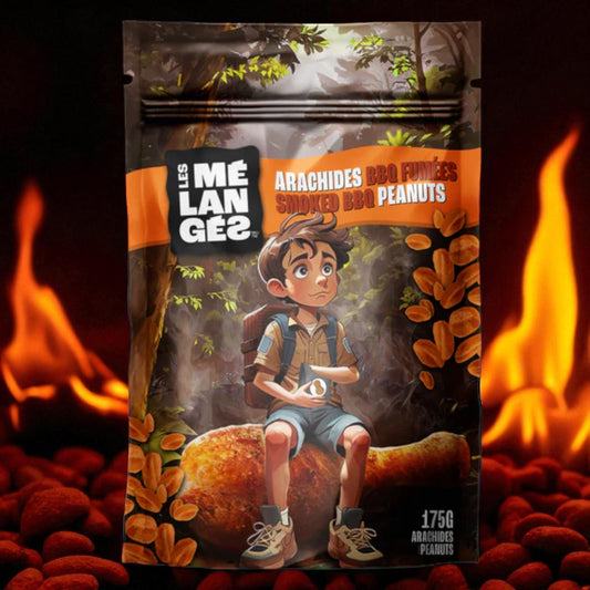 Les Mélangés - Arachides bbq fumées