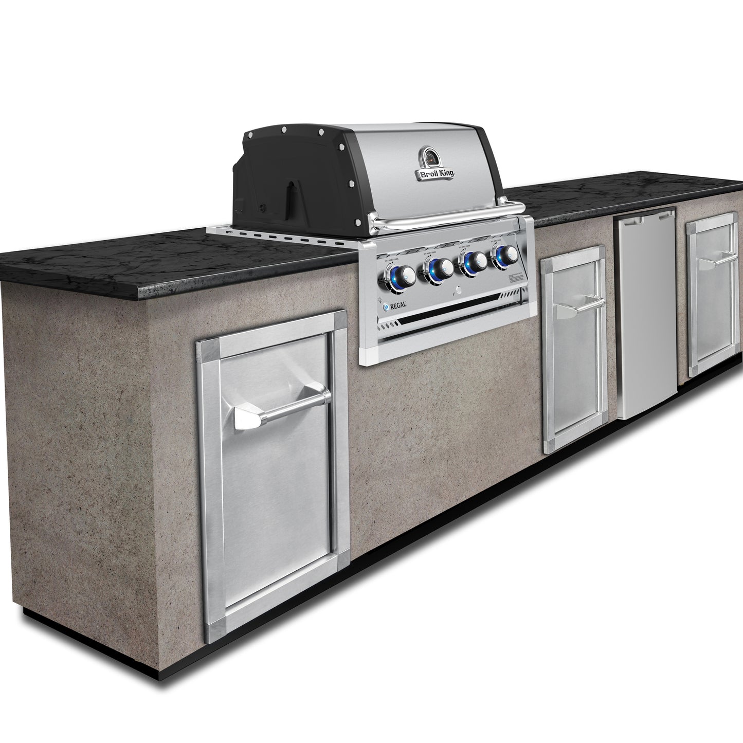 Broil King - Barbecue au propane encastré Regal S 420 Built-in