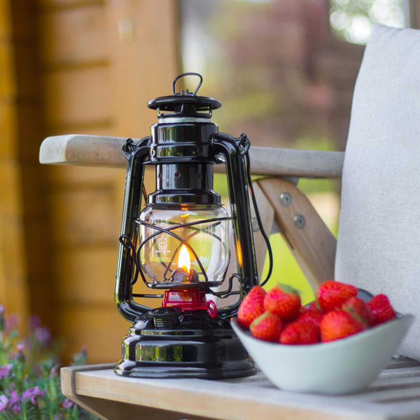 Petromax - Lampe à l'huile Feuerhand - Noir Foncé