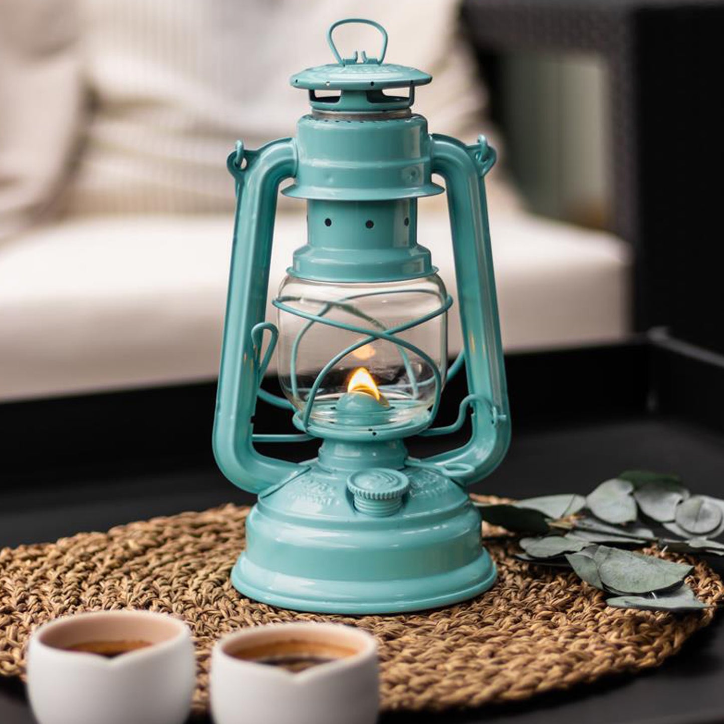 Petromax - Lampe à l'huile Feuerhand - Vert clair