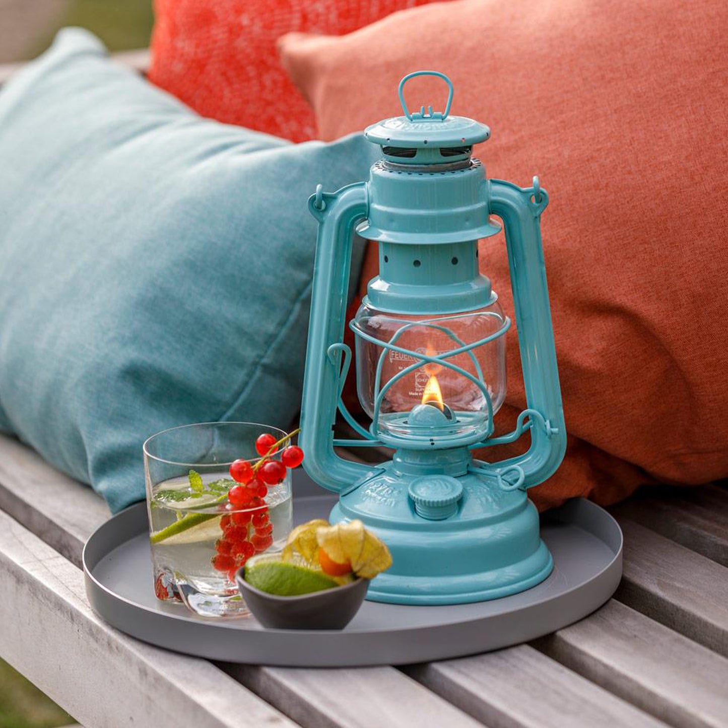 Petromax - Lampe à l'huile Feuerhand - Vert clair